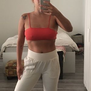 Free people beach ribbed crop